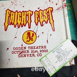 19/50 Golden 50 Twiztid 2003 Fright Fest Box Set New Icp Insane Clown Posse Rare