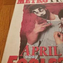 1995 Insane Clown Posse Metro Times ICP Esham Detroit April Fools Newspaper HOK