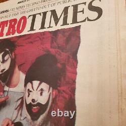 1995 Insane Clown Posse Metro Times ICP Esham Detroit April Fools Newspaper HOK