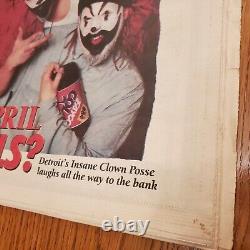 1995 Insane Clown Posse Metro Times ICP Esham Detroit April Fools Newspaper HOK