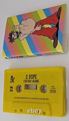 2 Dope Fxck Off 2-Track Yellow Cassette Tape Insane Clown Posse ICP Detroit