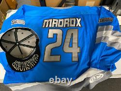 2024 Twiztid Hockey Jersey + Chainsmoker Hat B. M. A Video Worn By Madrox