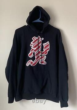 Candy Cane Hatchetman Large Hoodie Insane Clown Posse ICP L Juggalo Christmas