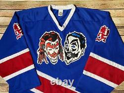 ICP Insane Clown Posse Hockey Jersey 2002 Shangri-La Psychopathic Hatchetman XL