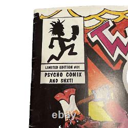 Icp Chaos Comics Insane Clown Posse #01 Wicked Clownz Riddle Box Ad Rare