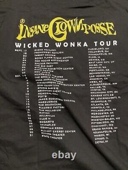 Icp insane clown posse wicked wonka tour shirt mens XL