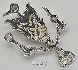 Insane Clown Posse Amazing Jeckel Bros Charm Official 2019 Silver Prototype ICP