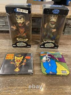 Insane Clown Posse Bobbleheads Head Knockers Violent J & Shaggy 2 Dope NECA ++++