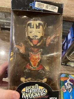 Insane Clown Posse Bobbleheads Head Knockers Violent J & Shaggy 2 Dope NECA ++++