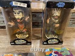 Insane Clown Posse Bobbleheads Head Knockers Violent J & Shaggy 2 Dope NECA ++++