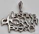 Insane Clown Posse Charm Official 2001 Silver Rare Icp Vintage Juggalo