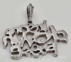 Insane Clown Posse Charm Official 2001 Silver Rare ICP Vintage Juggalo