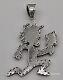 Insane Clown Posse Hatchetman Charm Official 1999 Silver Large Icp Vintage Rare