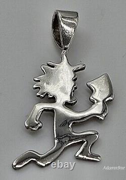 Insane Clown Posse Hatchetman Charm Official 1999 Silver Small ICP Vintage Rare