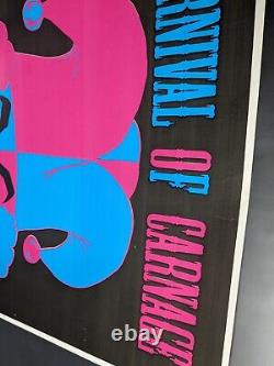 Insane Clown Posse ICP Carnival of Carnage Vintage 17x27 Promo Poster Used
