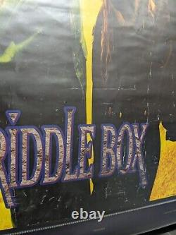 Insane Clown Posse ICP Riddle Box 1995 Vintage Promo Poster Used 24x35
