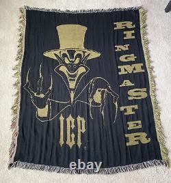 Insane Clown Posse Ringmaster Afghan Throw Blanket ICP Juggalo Bed Cover Rare