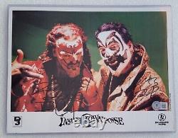 Insane Clown Posse Signed Photo Beckett Bas Coa Promo Autographed Icp Rap Shaggy