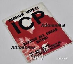 Insane Clown Posse Terror Wheel All Access Pass 1994 ICP RARE