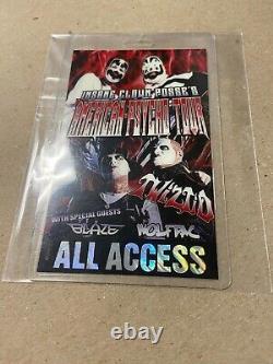 Insane Clown Posses Twiztid American psycho tour All Access Pass hard to find