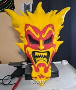 Jake Jeckel Latex Mask Display ICP Insane Clown Posse Jersey Juggalo Halloween