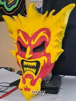 Jake Jeckel Latex Mask Display ICP Insane Clown Posse Jersey Juggalo Halloween