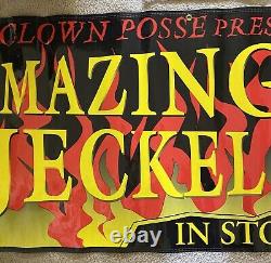 Large 1999 ICP Insane clown Posse Amazing Jeckel Bros Vinyl Banner Psychopathic