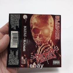 Natas Blaz4me 1993 Cassette Tape Esham Mastamind RLP Insane Clown Posse ICP GOLD