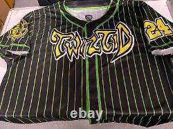 New Twiztid The Green Book Baseball Sublimated Jersey Size Small #24