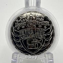 RARE ICP Ultra Live Monster 5 Coin #4 with bag Free Charm