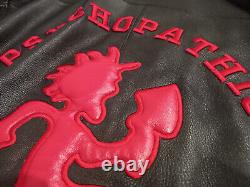 Rare Insane Clown Posse Leather Jacket ICP Juggalo Twiztid Pychopathic Records