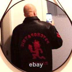 Rare Insane Clown Posse Leather Jacket ICP Juggalo Twiztid Pychopathic Records