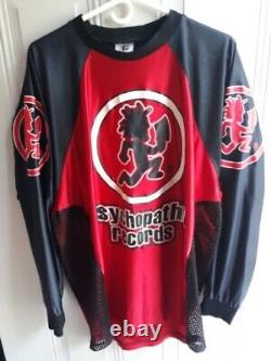 Rare Vintage 90s Psychopathic Records ICP Hatchetman Hockey Jersey XL Desc