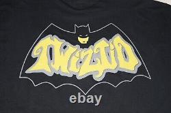 Rare Vintage 90s Psychopathic Twiztid Insane Clown Posse Graphic Black Shirt Tee