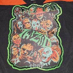 Twiztid 3XL MONSTERS BALL HOCKEY JERSEY ICP INSANE CLOWN POSSE FRIGHT FEST RARE