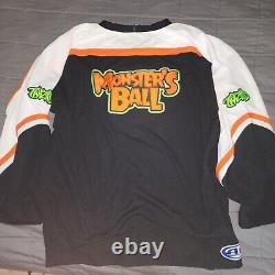 Twiztid 3XL MONSTERS BALL HOCKEY JERSEY ICP INSANE CLOWN POSSE FRIGHT FEST RARE