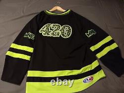Twiztid 420 Hockey Jersey New XL Green/black/white