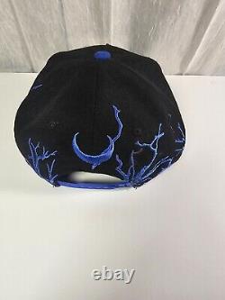 Twiztid Embroidered Snapback Hat Blue & Black Logo Cult Of Night L/xl New Wicked