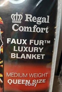 Twiztid Faux Fur Blanket Insane Clown Posse ICP Soft Luxury Queen Size Throw NEW