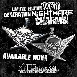 Twiztid Generation Nightmare Charm #6/25 Made Diamond Cut Rare Icp Insane Clown