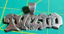 Twiztid Mostasteless Og Charm. 925 Silver Madrox Monoxide Rare Icp Insane Clown