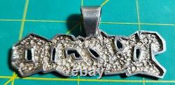 Twiztid Mostasteless Og Charm. 925 Silver Madrox Monoxide Rare Icp Insane Clown