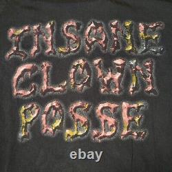 Vintage 1999 ICP Shaggy 2 Dope Insane Clown Posse Single Stitch T-shirt Size XL