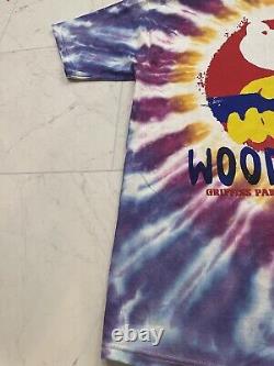 Vintage 1999 Woodstock Rare HTF Tie Dye Tour T Shirt New York Festival DMX ICP