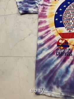 Vintage 1999 Woodstock Rare HTF Tie Dye Tour T Shirt New York Festival DMX ICP