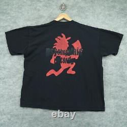 Vintage ICP Insane-Clown-Posse Shirt 2XL Distressed Black 90s Y2K