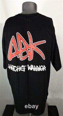 Vintage Insane Clown Posse Anybody Killa (XL) Hatchet Warrior Shirt Black