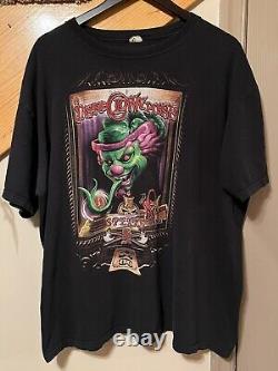 Vintage Insane Clown Posse Speak Double Graphics T Shirt 2XL ICP Juggalo RARE