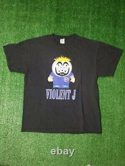 Vintage Insane Clown Posse Violent J South Park T Shirt 1999 XL ICP