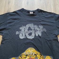 Vintage JCW ICP Juggalo Wrestling Championship tshirt belt L Insane Clown Posse